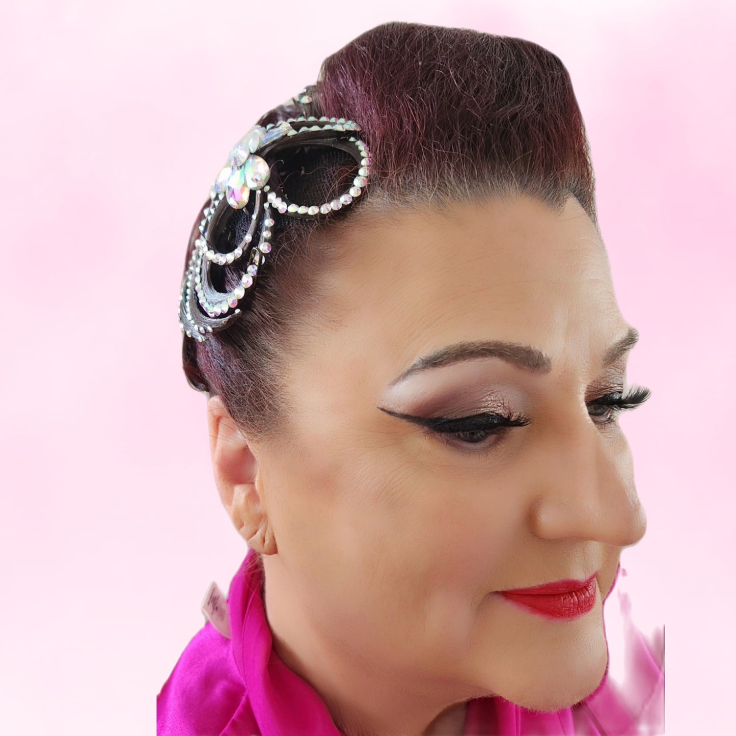 Personalized Ballroom Updo & Makeup