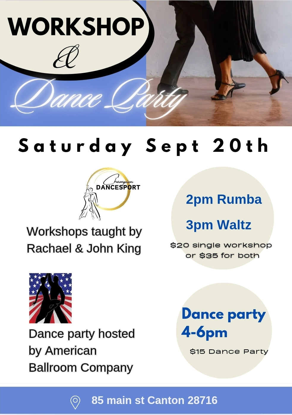 Workshop & Dance Party